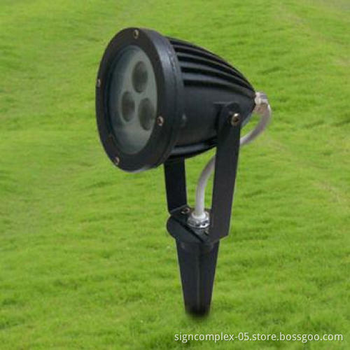 3W LED Garden Light with High-quality Power, LED Light Source and Constant Current Driver